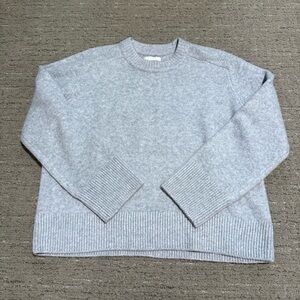 Abercrombie Madeline crew Gray Sweater